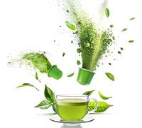 Goodwei Té Matcha Ceremonial Capsulas compatibles con Nespresso®* BIO | 20 piezas | Té verde biología