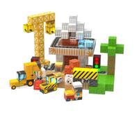 Goody King Bloques de construcción magnéticos, 200 unidades