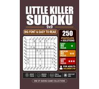 Goody The Smart Brain Little Killer Sudoku 3 Levels: 250 Puzzles Little Killer Sudoku Puzzles Book for Adults & Seniors 3 Levels: Easy Medium and Hard ... Page 6 Solutions per Page Pocket Size 6x9.
