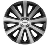 Goodyear 10624 Memphis Carbon - Tapacubos (4 Unidades, 38,15"), Color Negro y Plateado