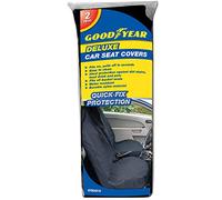 Goodyear - 2 Fundas para Asientos Delanteros de Coche/Furgoneta (2 Unidades, Resistentes al Agua, a la Suciedad y a la Suciedad)