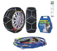 Goodyear 77913 77913: "G9 Cadenas de Nieve 9 mm para Coches. Talla 120. TÜV Süd y ÖNORM V5117 ., Talla 120