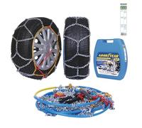 Goodyear 77935 "12mm": Cadenas de nieve 12 mM Talla 245, Adecuado para 4x4, Jeep, SUVs, microbús, furgonetas y vehículos comerciales, Homologación TUV y GS ÖNORM
