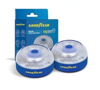 Goodyear - Baliza V16 Homologada DGT 3.0 - Luz de Emergencia Coche Conectada IoT, Geolocalización GPS, Base Magnética, Visibilidad 360°, IP54, Certificado LCOE (2 uds)