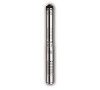 Goodyear - Bomba de Achique Sumergible Pozo Profundo 1HP 220V, Elevación 90m, 4980 L/h, 9 Impulsores, Acero Inoxidable, Bomba de Agua para Pozos Doméstica e Industrial