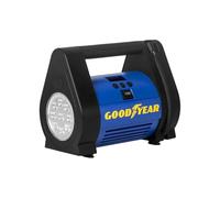 Goodyear Compresor Inflador Digital 100 PSI / 6.90 Bar con Conector de 12V Inflado Rápido en 6.5 Minutos