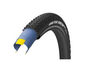 GOODYEAR Connettore Neumático, 700x40c, Pieghevole, Tubeless Pronto, Dynamic:a/T, Ultimate, 120tpi, Nero per Bike Unisex Adulto