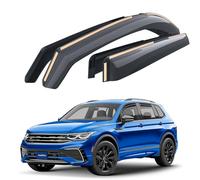 Goodyear Deflectores de Ventana en Canal inastillables Volkswagen Tiguan 2018-2024, Protectores contra la Lluvia, Viseras de Ventana, Accesorios para automóviles,4 Piezas- GY003448LP