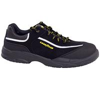 Goodyear G1388601C - Zapatos de Seguridad Unisex - Nobuk Negro S3 SRC - Protección y Durabilidad - Ideal para Diversas Actividades Laborales - Talla 40