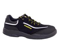 Goodyear G1388601C - Zapatos de Seguridad Unisex - Nobuk Negro S3 SRC - Protección y Durabilidad - Ideal para Diversas Actividades Laborales - Talla 43