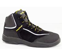 Goodyear G1388602C - Botas de Seguridad Unisex - Nobuk Negro S3 SRC - Protección Superior para Diversas Actividades Laborales - Talla 36