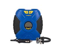 Goodyear Compresor Digital 90 PSI 10 Amperios con Conector de 12V Inflado Rápido en 6.5 Minutos, Color Azul