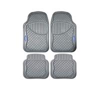 Goodyear, GOD9021 Alfombra de Goma, Gris, 4 Piezas