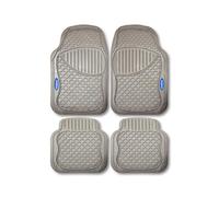 Goodyear GOD9022 Alfombra de Goma, 4 Piezas, Beige