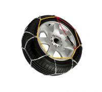 Goodyear Juego de 2 Cadenas de Nieve Metálicas para Coche de 9 mm, Talla 130, con Tensor Automático
