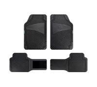 Goodyear Good Year GOD9016 1 juego de alfombras de goma de 4 piezas recortable color negro GOODYEAR