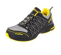 Goodyear GYSHU1502, Zapatillas de Seguridad para Hombre, Negro (Black/Yellow), 42 EU