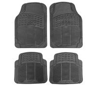 Goodyear Juego de 4 Alfombrillas universales Resistentes para Coche, Resistentes y duraderas. Protege tu vehículo del Desgaste. Parte Trasera Antideslizante. Se Puede Cortar al tamaño Deseado.