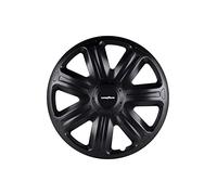 Goodyear Juego de 4 Tapacubos de 15” Modelo Imola Negro. Diseño Deportivo para Lucir Bien con el Exterior del Vehículo. Fabricación Robusta y Duradera.