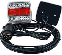 Goodyear - Kit Señalización Fijo, Montaje Luces Traseras Coche con Tornillos, Piloto Trasero LED 12V, 200 Lúmenes, IP67, Carcasa ABS, Larga Vida Útil 20.000h