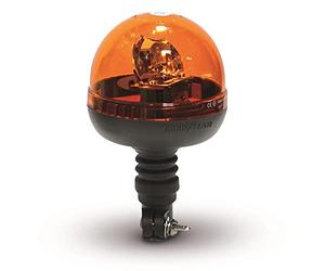 Goodyear - Luz Rotativa Ámbar H1 Homologada CE GY103WL, Baliza de Advertencia 55-70W 12-24V IP67, Montaje Flexible para Tractores, Coches y Vehículos de Emergencia