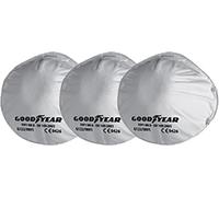Goodyear Mascarilla protectora blanca de tres piezas FFP1 mod. G122/IN91 Work