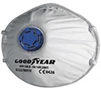 Goodyear Mascarilla protectora FFP2 con válvula mod. G122/IN92V Work