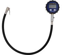 Goodyear Medidor de presión de neumáticos con indicador de presión Digital con iluminación, medidor de presión para Coche, Moto, camión, Rango de medición: 0 - 10 Bar, Longitud de la Manguera: 50 cm,