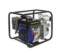 Goodyear - Motobomba de alta presión 4.000W. Motor de gasolina 4 tiempos OHV 198cc. Altura máxima elevación 7m. Caudal máximo 57.000 l/h (950 l/m)