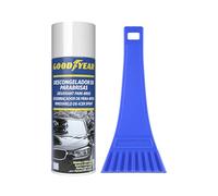 Goodyear Pack Invierno Descongelador de Parabrisas 400 ml y Rasqueta Pequeña Eco, Solución Completa para Eliminar Hielo y Escarcha del Parabrisas