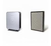 GoodYear - Purificador de Aire con Filtro HEPA H13 de 6 Capas y Luz UV C + 1 Filtro de REGALO, Hasta 48m², Ideal para Alergicos, CADR 120 m³/h, Modo Sleep, con Mando