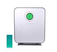 Goodyear - Purificador de Aire para alergias HEPA 88m2. 220m3/h CADR. Elimina 99,9% Partículas Contaminantes. Ionizador de Aire Doble Lámpara UV-C Longitud de Onda 253.7mm. Filtrado HEPA13 6 Niveles