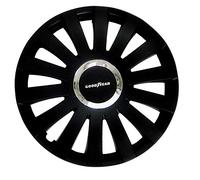 GOODYEAR Reno - Tapacubos (4 Unidades, 35,56 cm, 14 Pulgadas), Color Negro