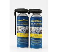 Goodyear - Spray Lubricante Multiusos 400ml, Capacidad Dieléctrica >30kV, Aceite con Partículas Cerámicas hBN, Protección Anticorrosiva y Penetrante para Herramientas, Automoción y Hogar, Marfil (2)