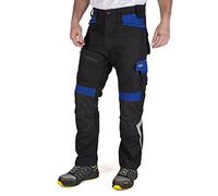 Goodyear Workwear GYPNT010 - Pantalones de trabajo para hombre, con bolsillos y bolsillos, color negro/azul real, talla 40 Long