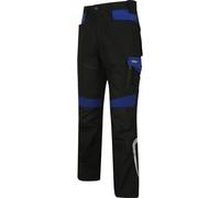 Goodyear Workwear GYPNT010 - Pantalones de trabajo para hombre, con bolsillos y bolsillos, color negro/azul real, talla 30 Regular