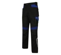 Goodyear Workwear GYPNT010 - Pantalones de trabajo para hombre, con bolsillos y bolsillos, color negro/azul real, talla 36 Long