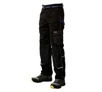 Goodyear Workwear GYPNT011 - Pantalones de trabajo con bolsillo para múltiples herramientas, color negro, W36/REG