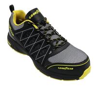 Goodyear Zapatillas de seguridad Gyshu1503 para hombre, negro y amarillo, 47 EU