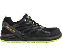 GOODYEAR Zapatos Antinfortunios Metal-Free SP1 De Tejido Negro Y Verde