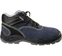 Goodyear Zapatos de Alta Seguridad S1P con Metal en Gamuza Color Azul y Negro Talla 40