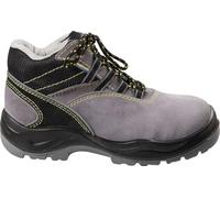 Goodyear Zapatos de Alta Seguridad S1P con Metal en Gamuza Color Negro y Gris Talla 36