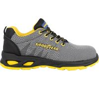 GOODYEAR, Zapatos de Seguridad SP1 sin Metal en Tela Gris Talla 39 Unisex Adulto, Negro, EU