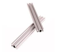GooEquip 2 perfiles de aluminio con ranura en T 2040, extrusión anodizada estándar europeo, para impresora 3D DIY y máquina CNC (600 mm)