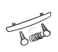 GOOFIT 15" Amplio Diseño Convexo Del Espejo Del Centro De la Vista Trasera Con 1.75" Junta De Goma De Abrazadera Reemplazar Para UTV Ranger RZR 570 800 900 1000 XP ATV Talon Black