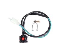 GOOFIT 22 mm Mango De Doble Línea para Bloquear El Interruptor De Parada Con Botón De Bocina Reemplazar Para Motorcycle Motorbike Dirt Bike Pit Bike Kill Switch