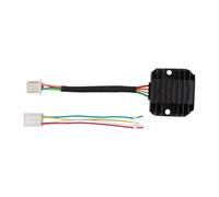 GOOFIT 4 Alambres 12V Rectificador Regulador de Voltaje Reemplazo para 150cc 250cc Motocicleta Scooter Motocicleta ATV