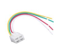 GOOFIT 4 Cables de Conector de mazo de Cables del Adaptador con Clip reemplazo para el regulador de Voltaje de 4 Pines