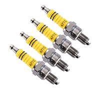GOOFIT 4 Pcs A7TC Encendilla Reemplazar para Motorcycle 50cc 70cc 90cc 110cc ATV 150 Moped Go Kart Scooter High Performance Encendilla