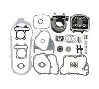 GOOFIT 57.4mm Cilindro Motor Culata Kit Gy6 4 Tiempos 125cc 150cc 157qmj 152qmi Kit De Reacondicionamiento De Gran Calibre Adecuado reemplazo para Kart Motocicleta China Scooter